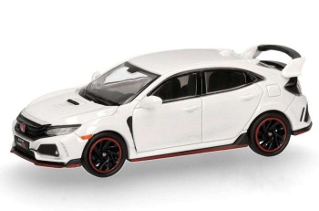 Honda Civic Type R color blanco.