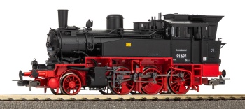 Locomotora de vapor BR91 697 DR, época III