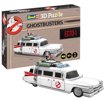Cazafantasmas, puzzle 3D Ecto-1
