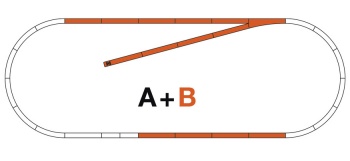Set de ampliación B: vías ROCO LINE.