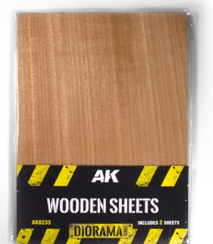 Wooden sheets A4