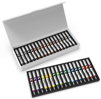 Estuche de lujo con la gama completa de los Quick Markers.