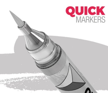 QUICK MARKERS WHITE SHADOW