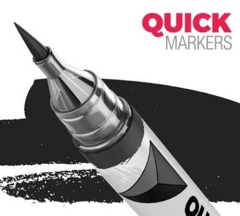 QUICK MARKERS NEGRO