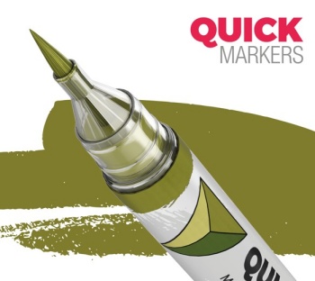 QUICK MARKERS LEAF GREEN.