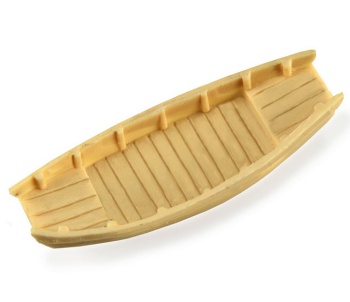 Bote salvavidas de resina