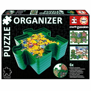 Organizador de piezas de puzzle.