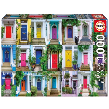 Puertas de Notting Hill, 1000 piezas.
