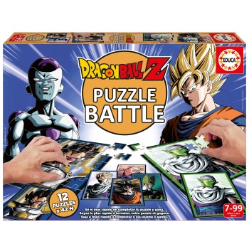 Batalla de puzzles DRAGON BALL Z.