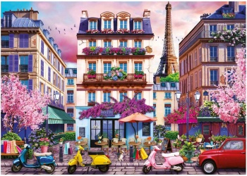 Distrito de compras en París, 500 piezas.