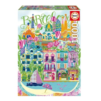 Barcelona, 1000 piezas.