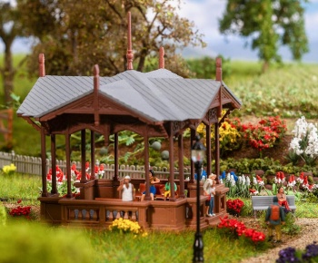 Pergola para música.