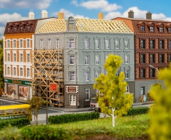 Edificio en renovación.