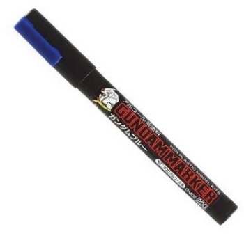 GUNDAM MARKER color azul.