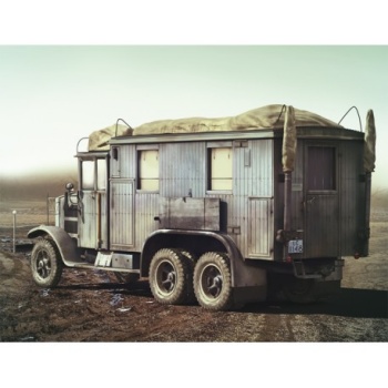 WWII German Radio Communication truck Krupp L3H163 Kfz. 72.