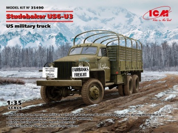Studebaker US6-U3 US military truck, escala 1/35.