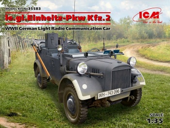 WWII German Light Communication car.