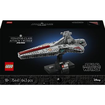 STAR WARS Venator class attack cruiser, 643 piezas.