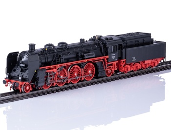 Locomotora de vapor con tender clase 19.0 Saxon Pride. Digital con Son