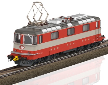 Locomotora eléctrica de la SBB Re4/4 II, época IV.