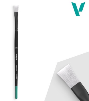 Pincel Wheathering plano sintético n8.