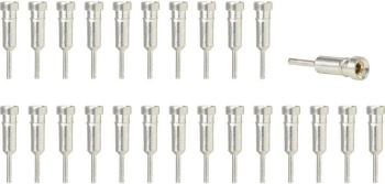 Clavijas para conector 25u.