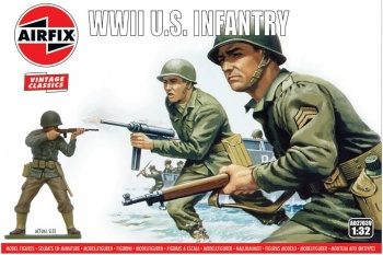 WWII U.S Infantry, escala 1/32.