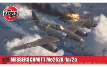 Messerschmitt Me262A-1a/2a. Kit de plástico escala 1/72.
