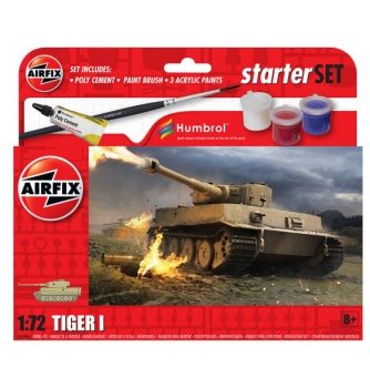 Tiger I, kit de plástico escala 1/72.