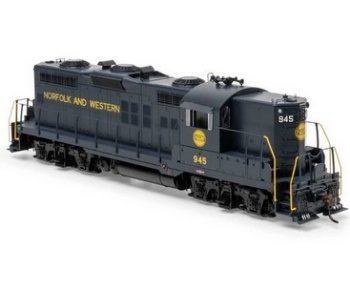 Locomotora Norfolk and Western GP18 945. Digital con Sonido.