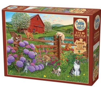 Granja de gatos, 275 piezas.