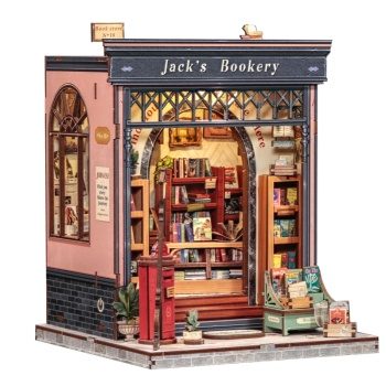 Miniature House: Librería de Jack.