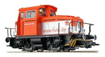 Locomotora diesel KG230 HVLE color naranja. Digital con Sonido.