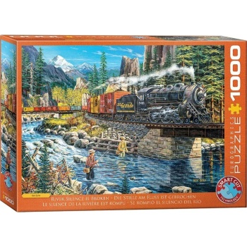 Se rompió el silencio del río.