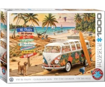 Sé feliz, 1000 piezas.