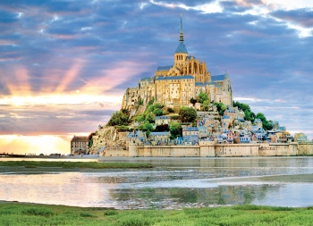 Mont Saint Michel, France.