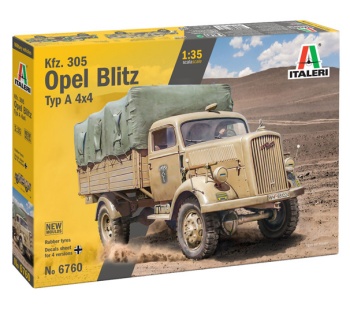 Kfz. 305 Opel Blitz typ A 4x4. Escala 1/35.