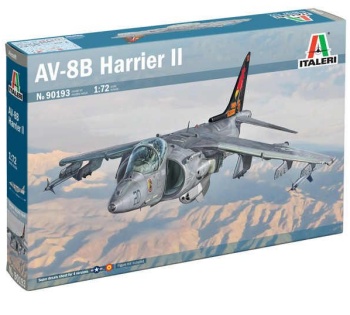 AV-8B Harrier II, escala 1/72.