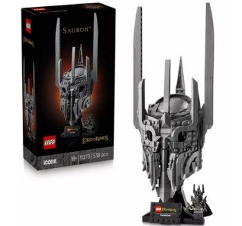 Señor de los Anillos Casco Sauron, 538 piezas.