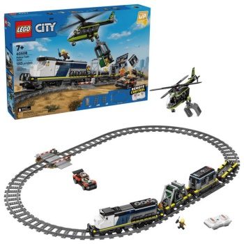 LEGO CITY Asalto al tren policia.