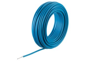 Cable eléctrico color azul 0.75, 10m.