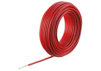 Cable rojo 0.75, 10m.