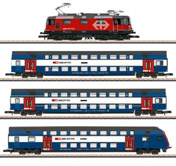 Set de tren SBB Zürich S-Bahn época VI.