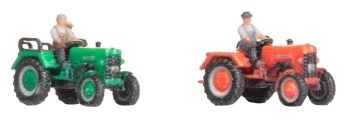 Set de dos tractores.