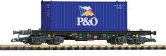 Vagón con contenedor P&O DB AG, época V.