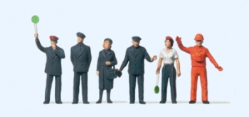 Personal ferroviario DB.