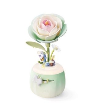 FLORAL ART Lampara Minty Camelia