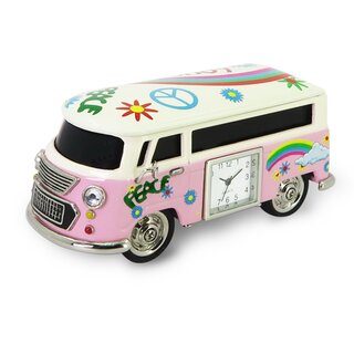 Reloj VW color rosa.