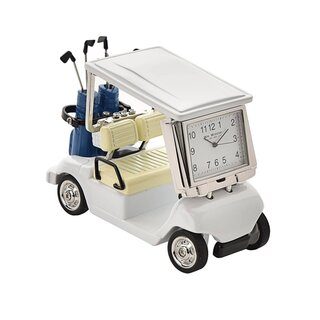 Reloj carrito de golf.