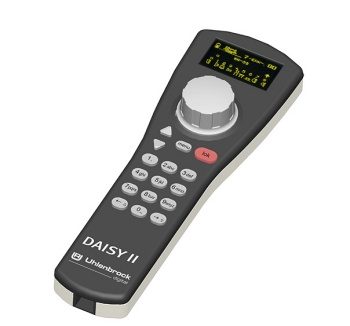 Mando de mano inalámbrico DAISY II con cable en espiral de 3 m + adapt